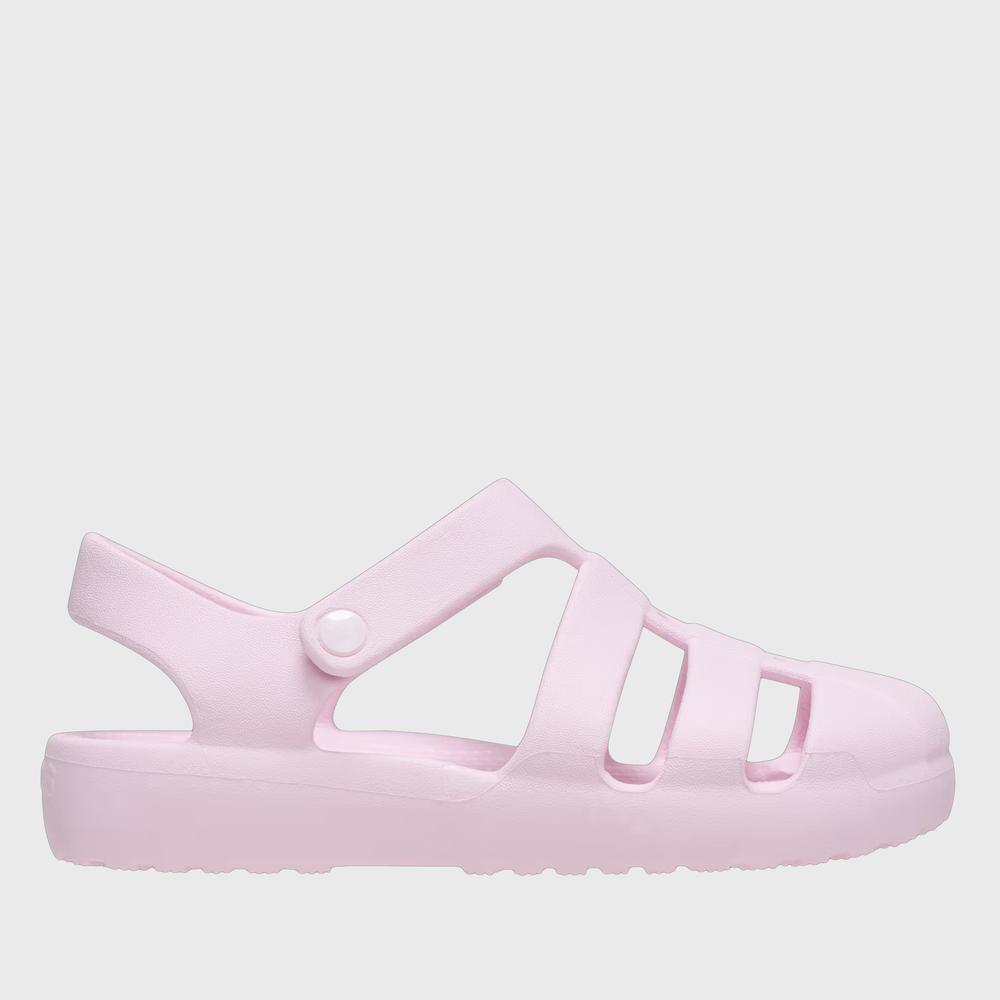 Sandały dziecięce Crocs Classic Fisherman Sandal 210626-6ZW - różowe