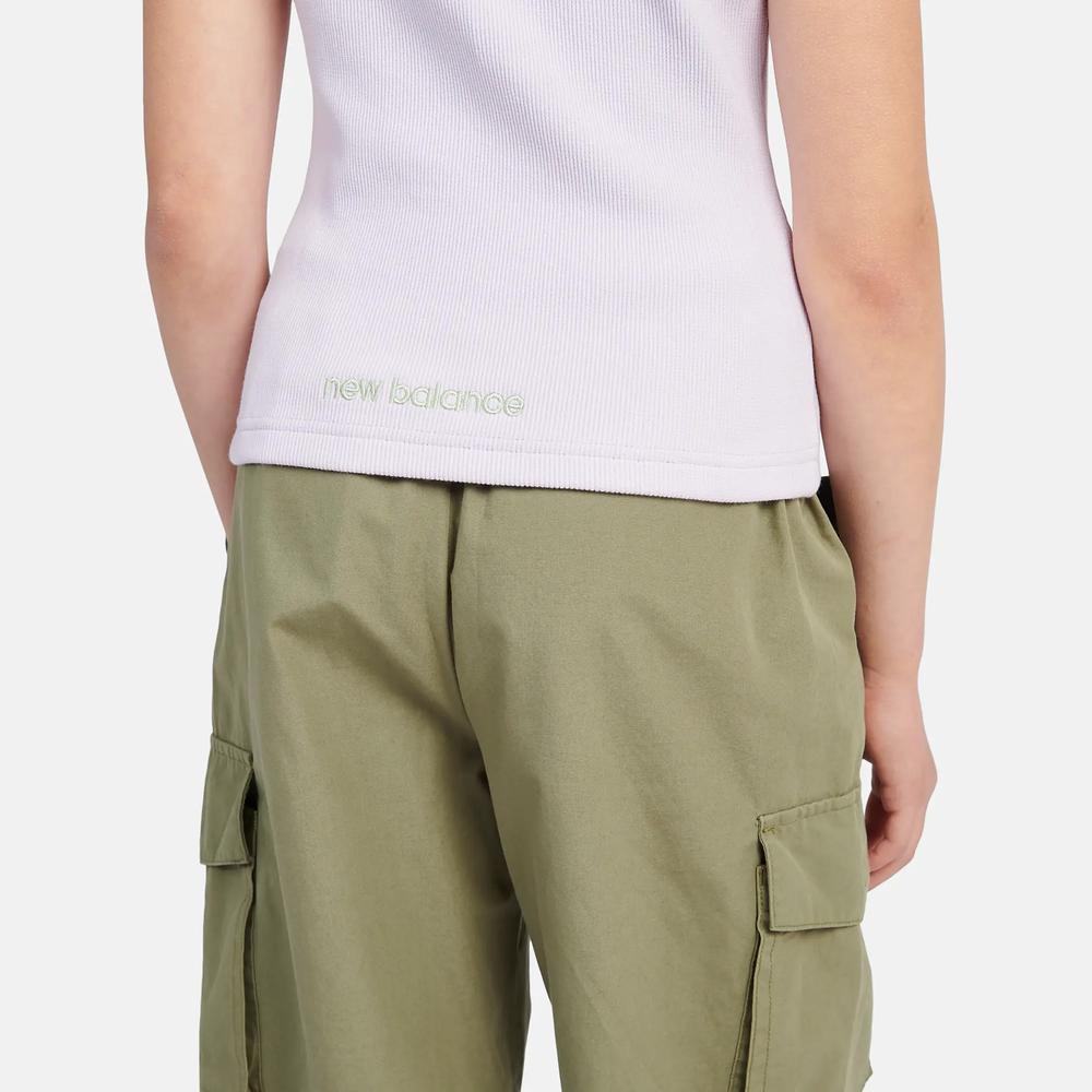 Koszulka dziecięca New Balance LAKG0139RIG - różowa