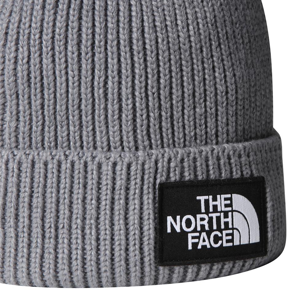 Czapka unisex The North Face Logo Box Beanie 0A8CHEDYY1 - szara