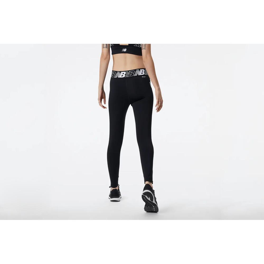 Legginsy New Balance WP21177BK - czarne