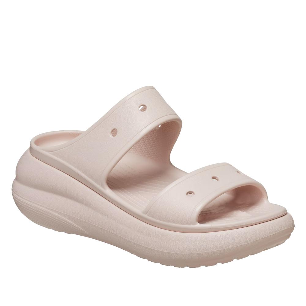 Klapki Crocs Crush Sandal 207670-6UR - różowe