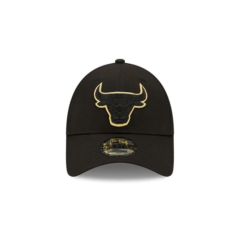 Czapka z daszkiem New Era Chicago Bulls Pop 9FORTY 60222384 - czarna
