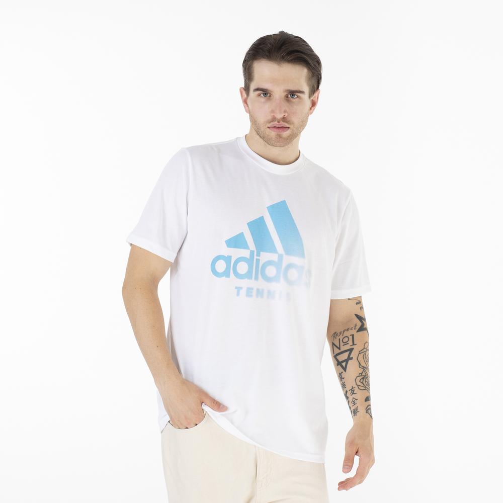 Koszulka adidas Tennis Aeroready Graphic Tee HA0969 - biała