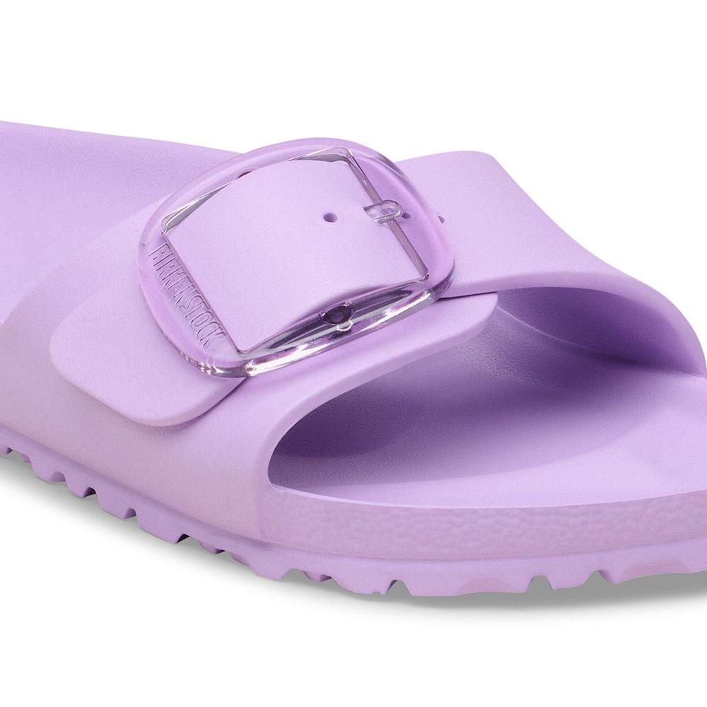 Klapki damskie Birkenstock Madrid Big Buckle 1031257 - fioletowe