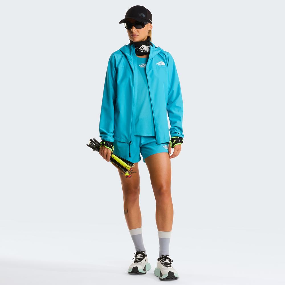 Spodenki damskie The North Face Lightbright 4" 0A8FZGG7D1 - niebieskie