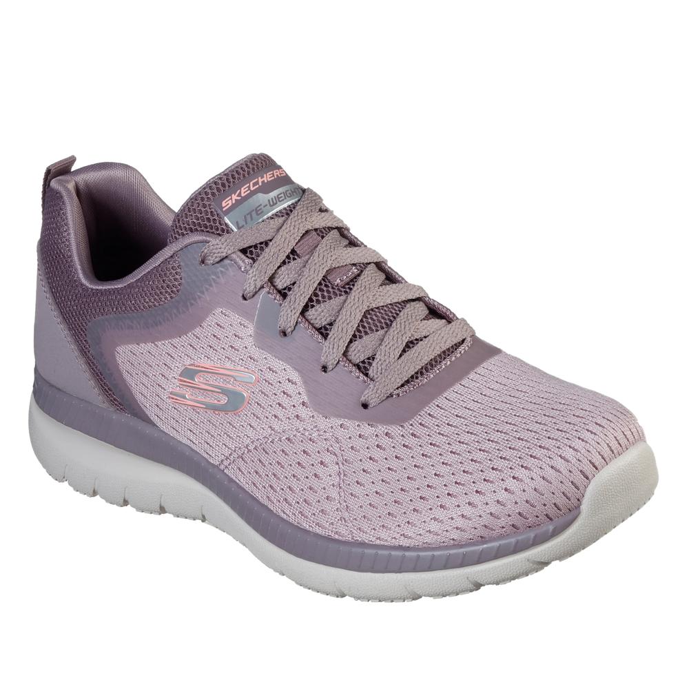 Buty damskie Skechers Bountiful Quick Path 12607LAV - różowe