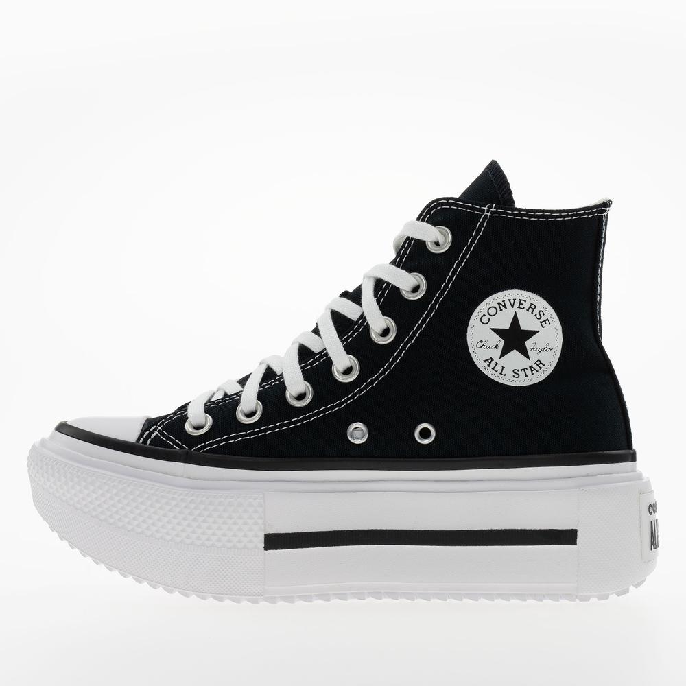 Buty damskie Converse Chuck Taylor All Star Lift Double Stack A12975C - czarne