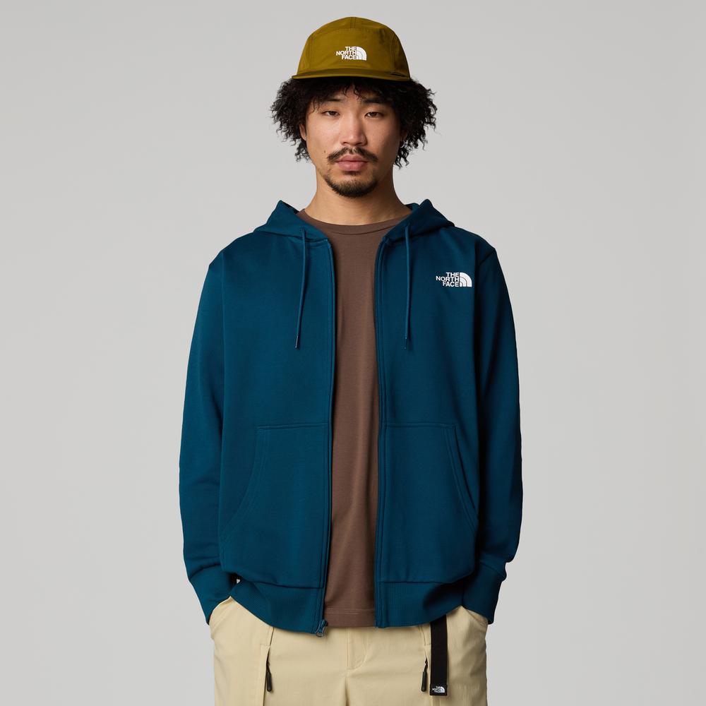 Bluza The North Face Simple Dome Full Zip 0A89FD1NO1 - granatowa