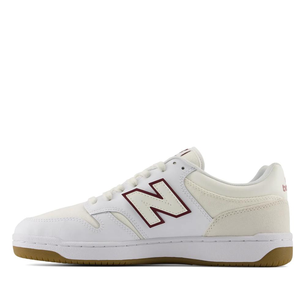 Buty unisex New Balance U480P1BB - białe