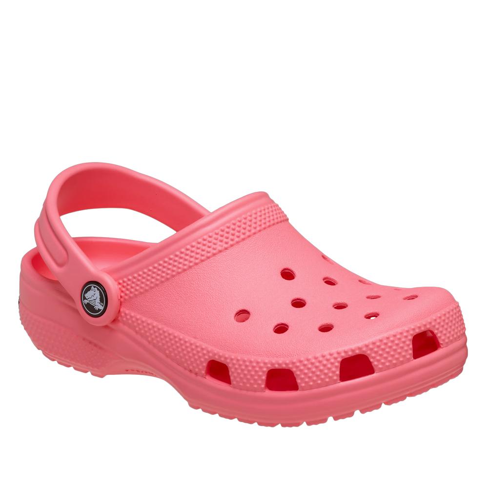 Klapki dziecięce Crocs Classic Clog 206991-6UI - różowe