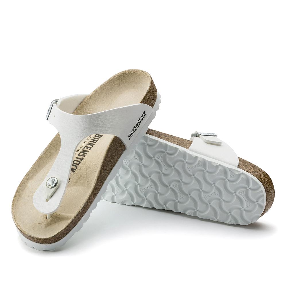 Japonki Birkenstock Gizeh 43731 - białe