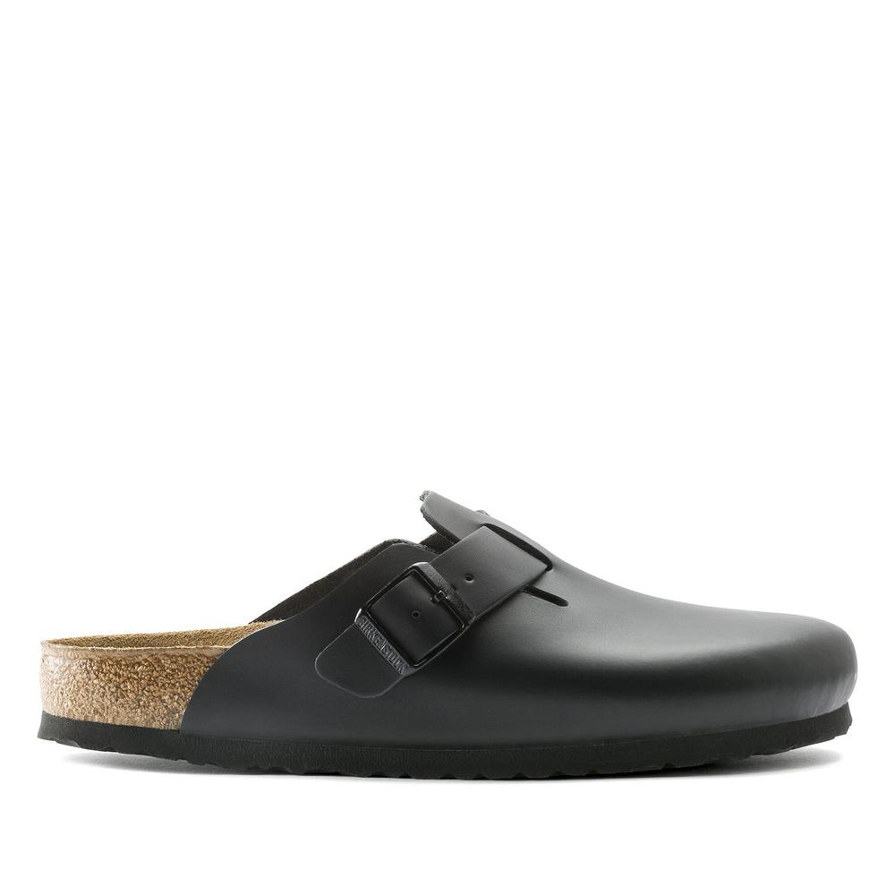 Klapki męskie Birkenstock Boston 60191 - czarne