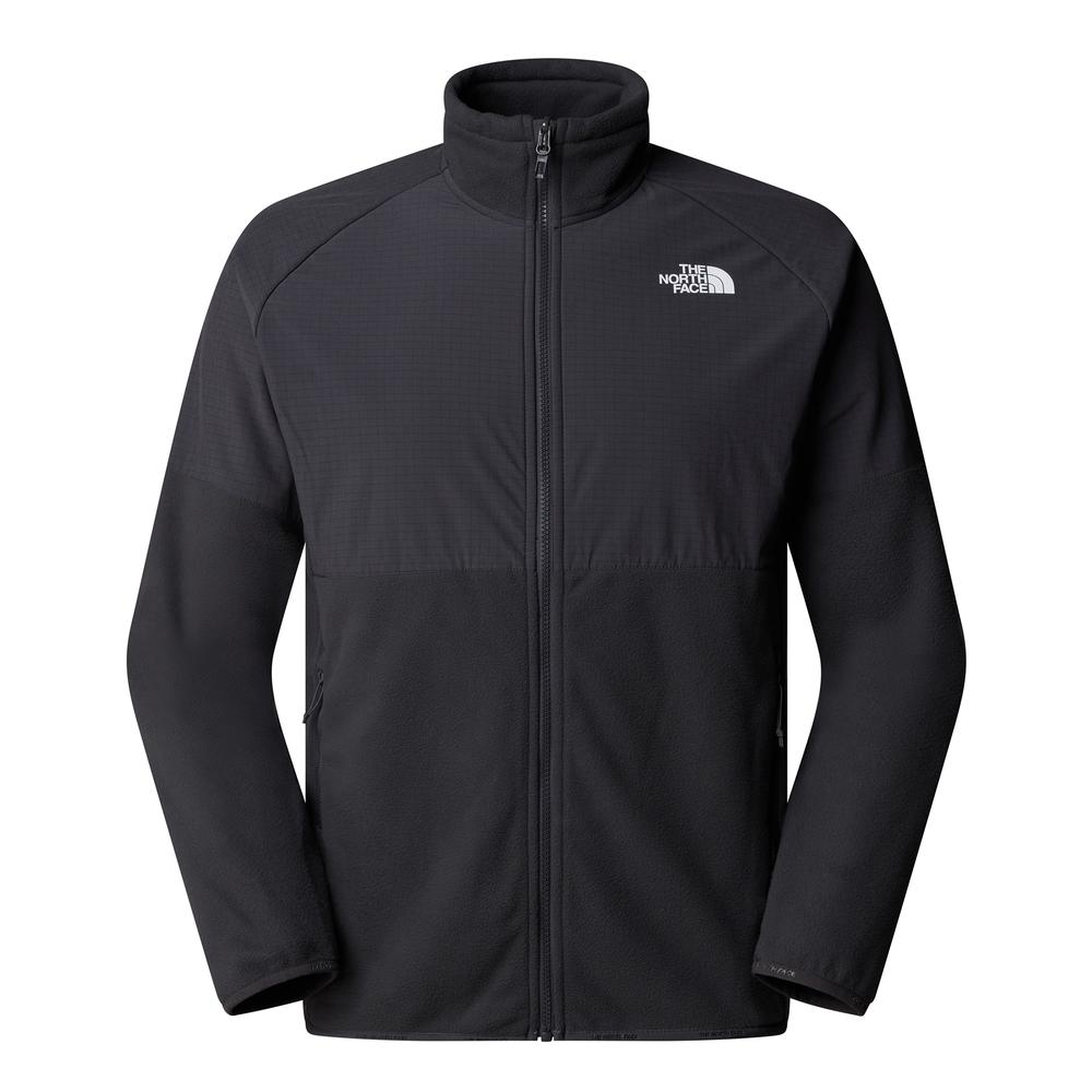Bluza męska The North Face 100 Glacier Heavyweight Full-Zip Fleece 0A89JGU8M1 - czarna