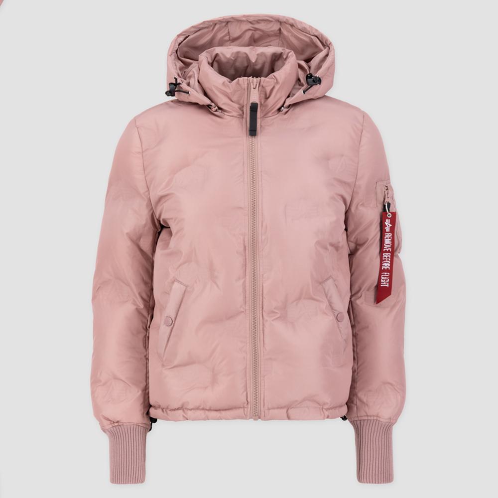 Kurtka Alpha Industries Logo Puffer 108005397 - różowa