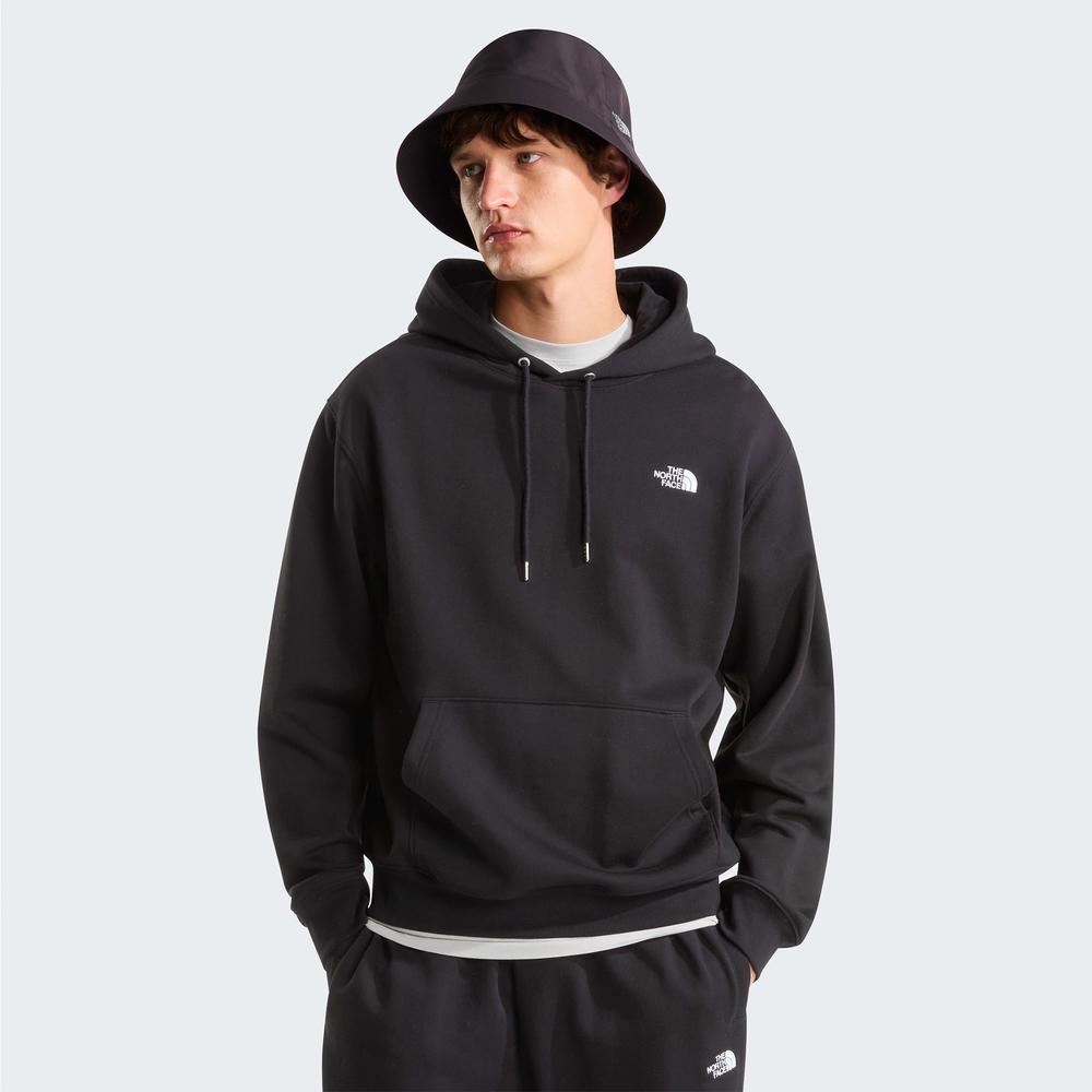 Bluza męska The North Face Essential Terry Simple Dome 0A8FX9JK31 - czarna