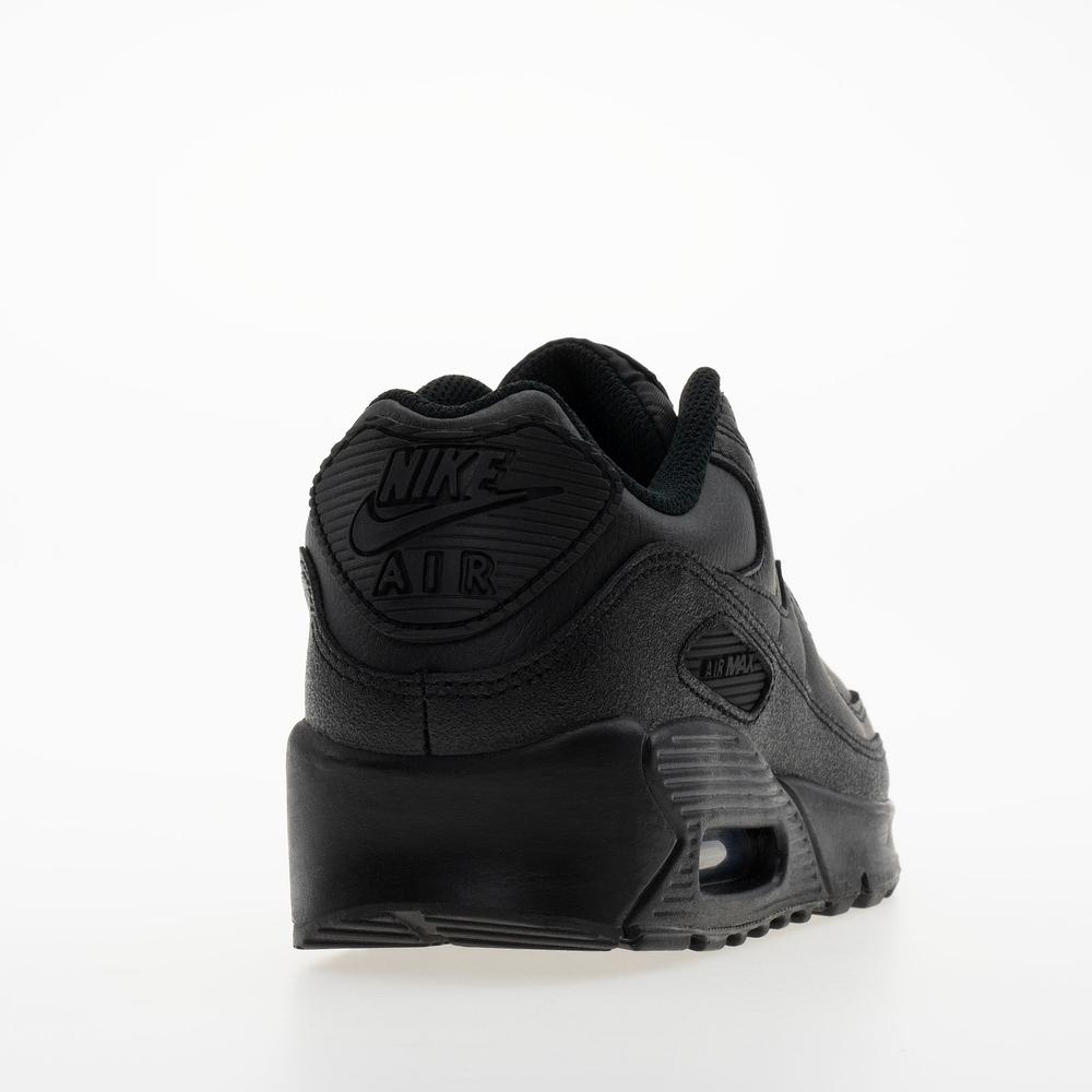 Buty młodzieżowe Nike Air Max 90 Leather CD6864-028 - czarne