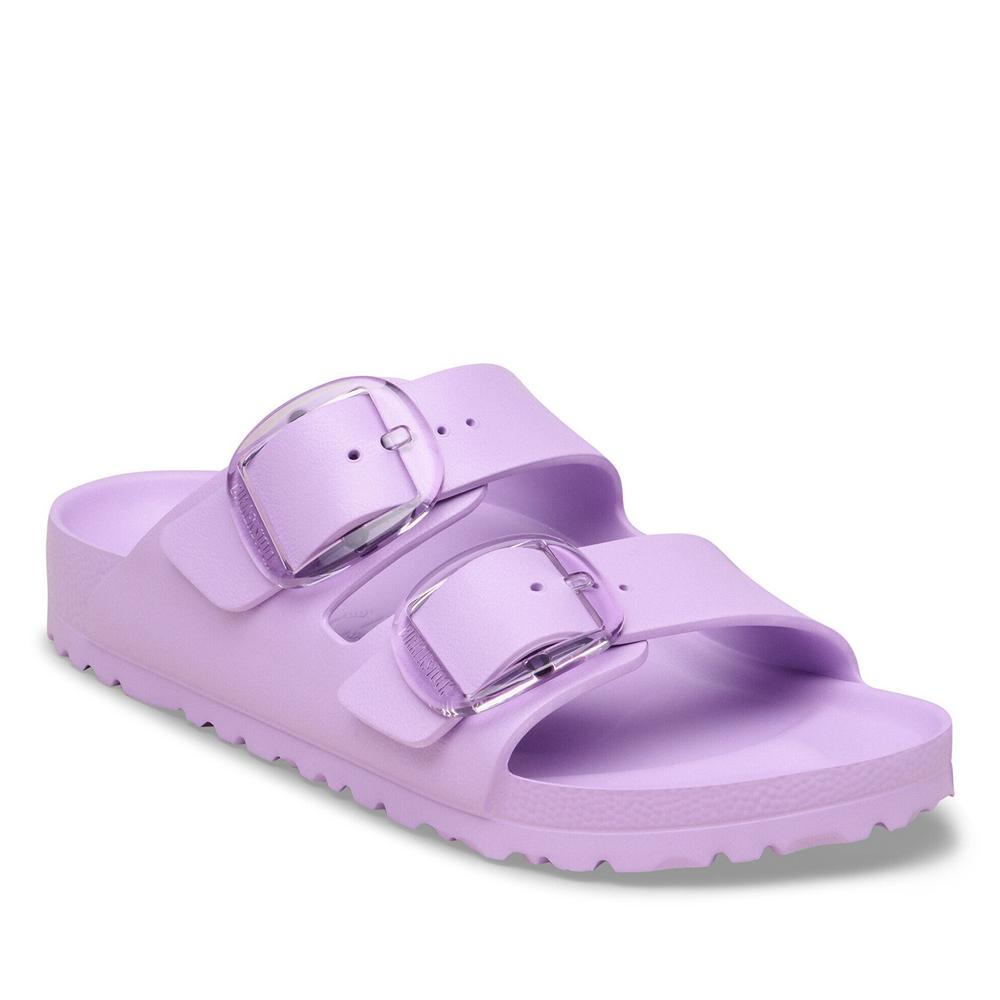 Klapki damskie Birkenstock Arizona Big Buckle 1031259 - fioletowe