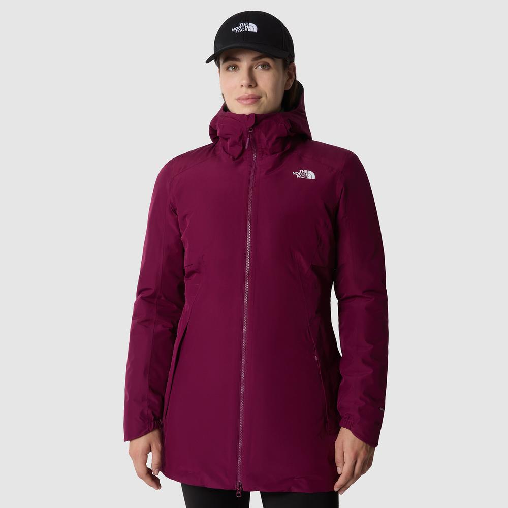 Kurtka The North Face Hikesteller Inulated Parka 0A3Y1GOE51 - różowa