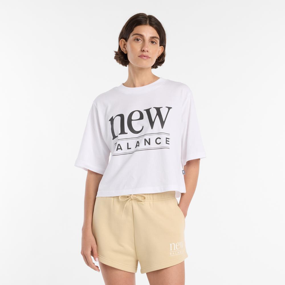 Koszulka damska New Balance WT61V5OPWT - biała