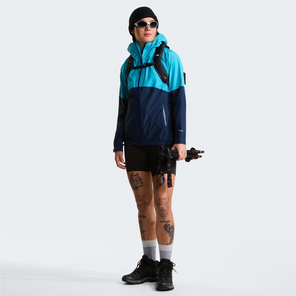 Kurtka damska The North Face Diablo Dynamic Zip-In 0A8DZ6NIE1 - niebieska