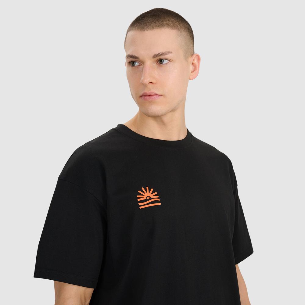 Koszulka męska 4F WSS25TTSHM198520S - czarna