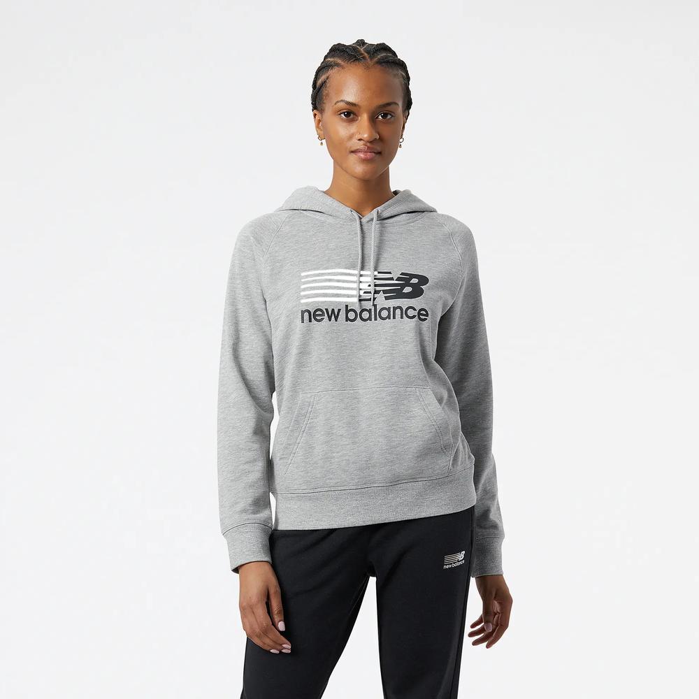 Bluza New Balance WT23800AG - szara