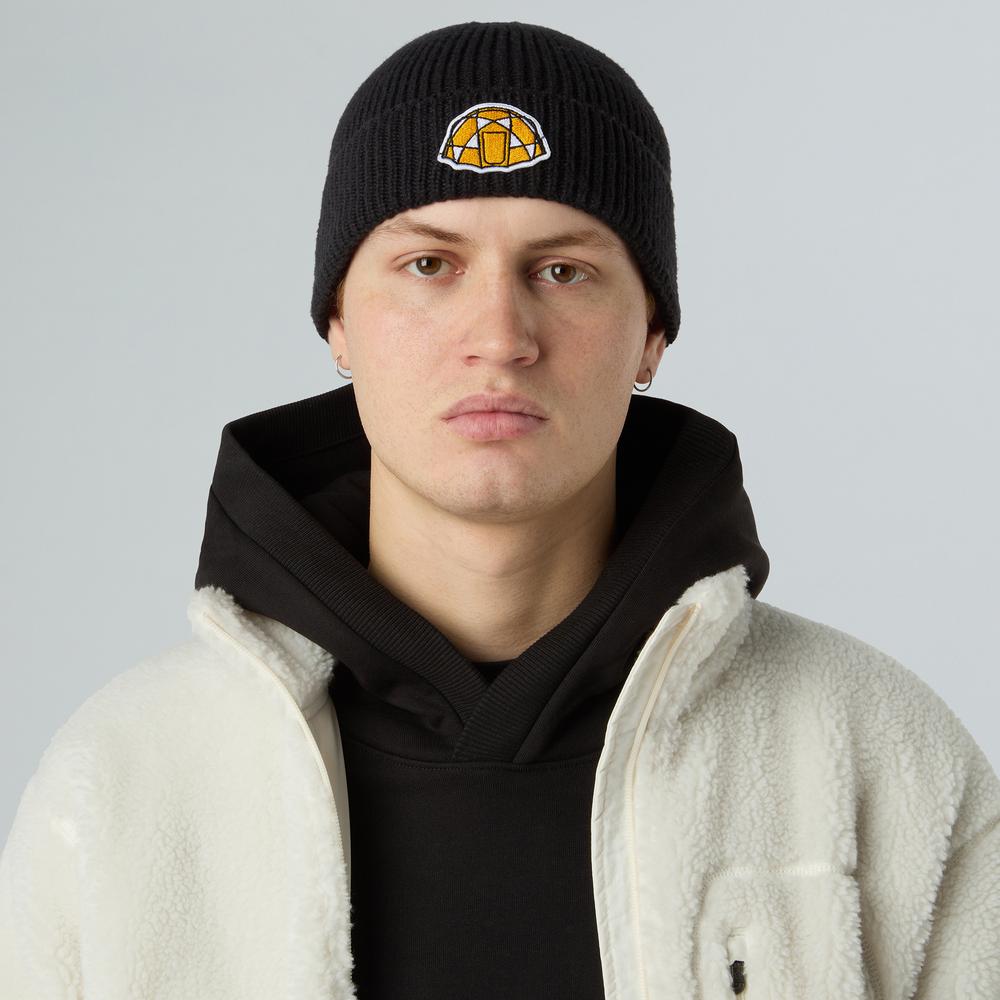 Czapka unisex The North Face Logo Box Beanie 0A8CHEFOX1 - czarna