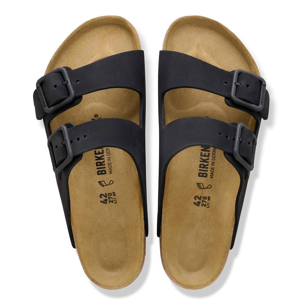 Klapki damskie Birkenstock Arizona Wire Buckle 1031697 - czarne