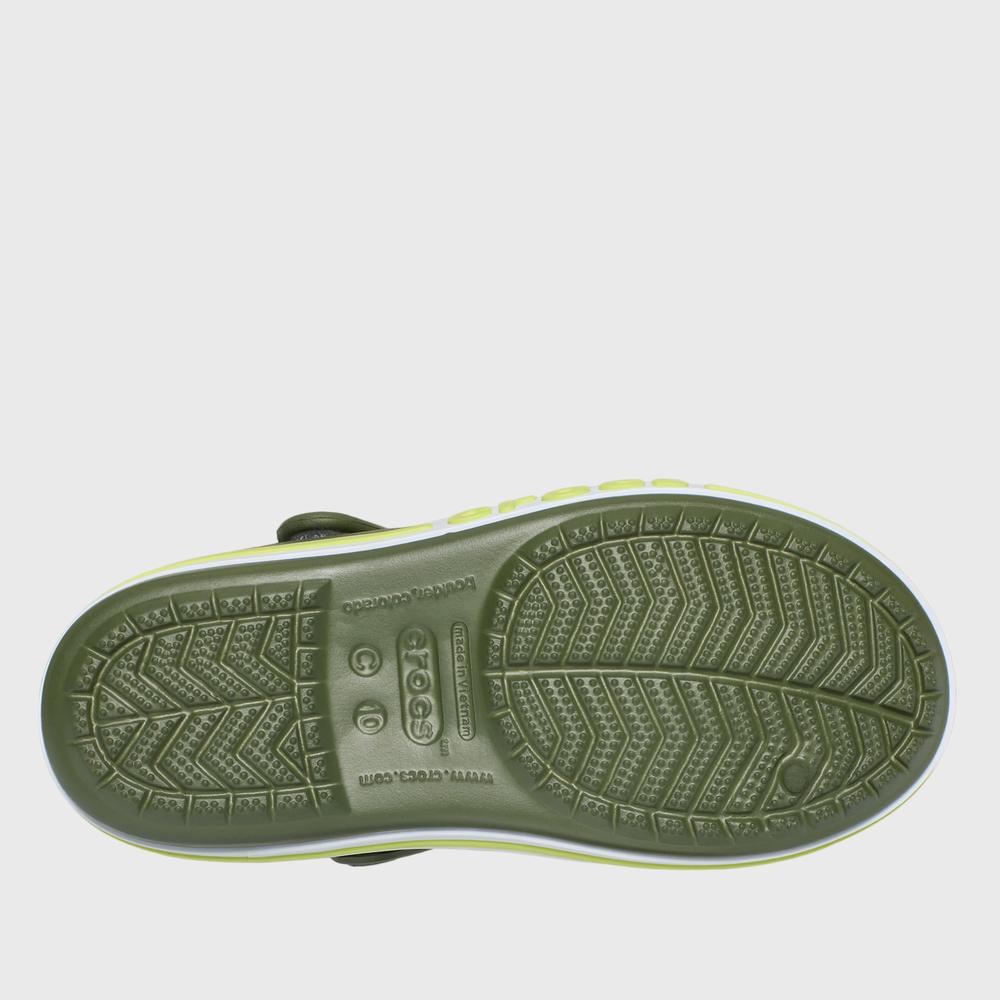 Sandały Crocs Bayaband Sandal 211055-309 - zielone