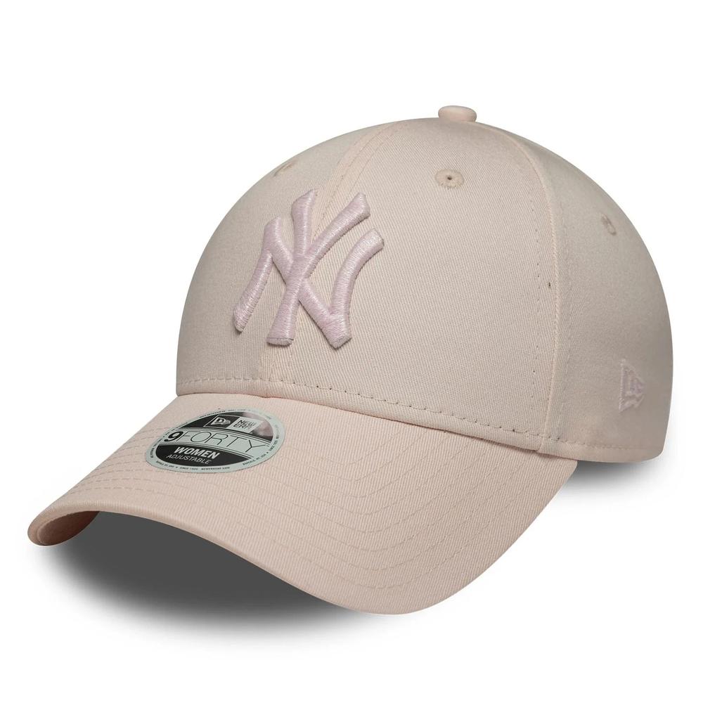 Czapka damska New Era New York Yankees MLB 9FORTY 60771738 - beżowa