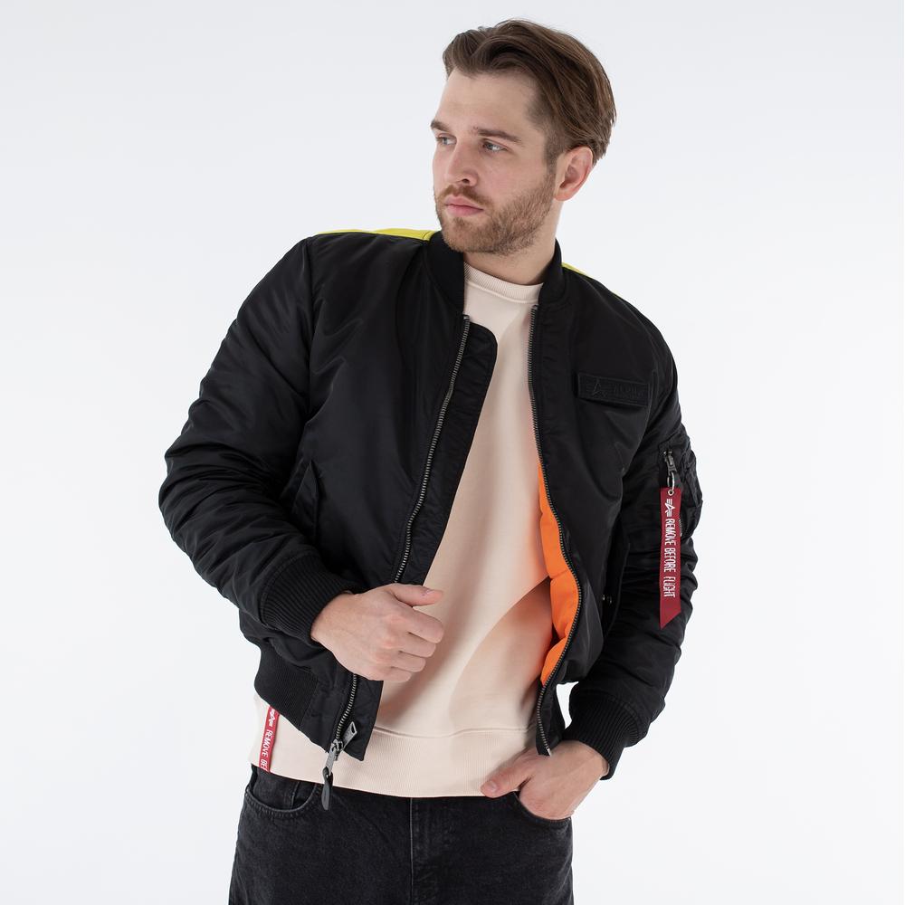 Kurtka Alpha Industries MA-1 VF Fighter Squadron 10810103 - czarna