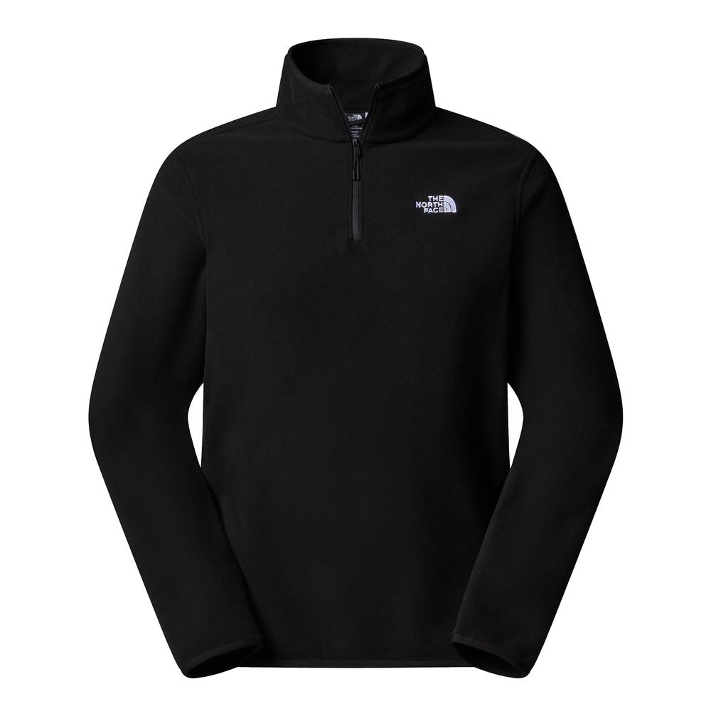 Bluza męska The North Face Glacier 1/4 Zip Fleece 0A8D0QJK31 - czarna