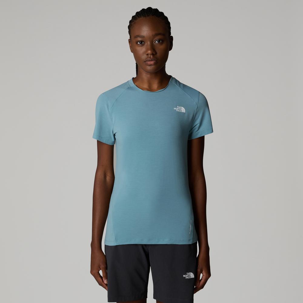 Koszulka damska The North Face Lightning Alpine 0A8BT54261 - niebieska