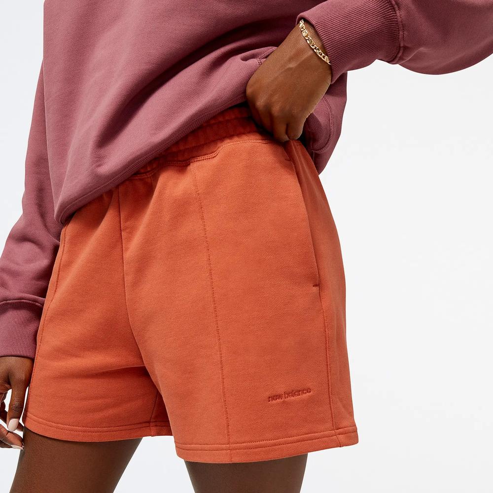 Spodenki New Balance WS23552MHY - pomarańczowe