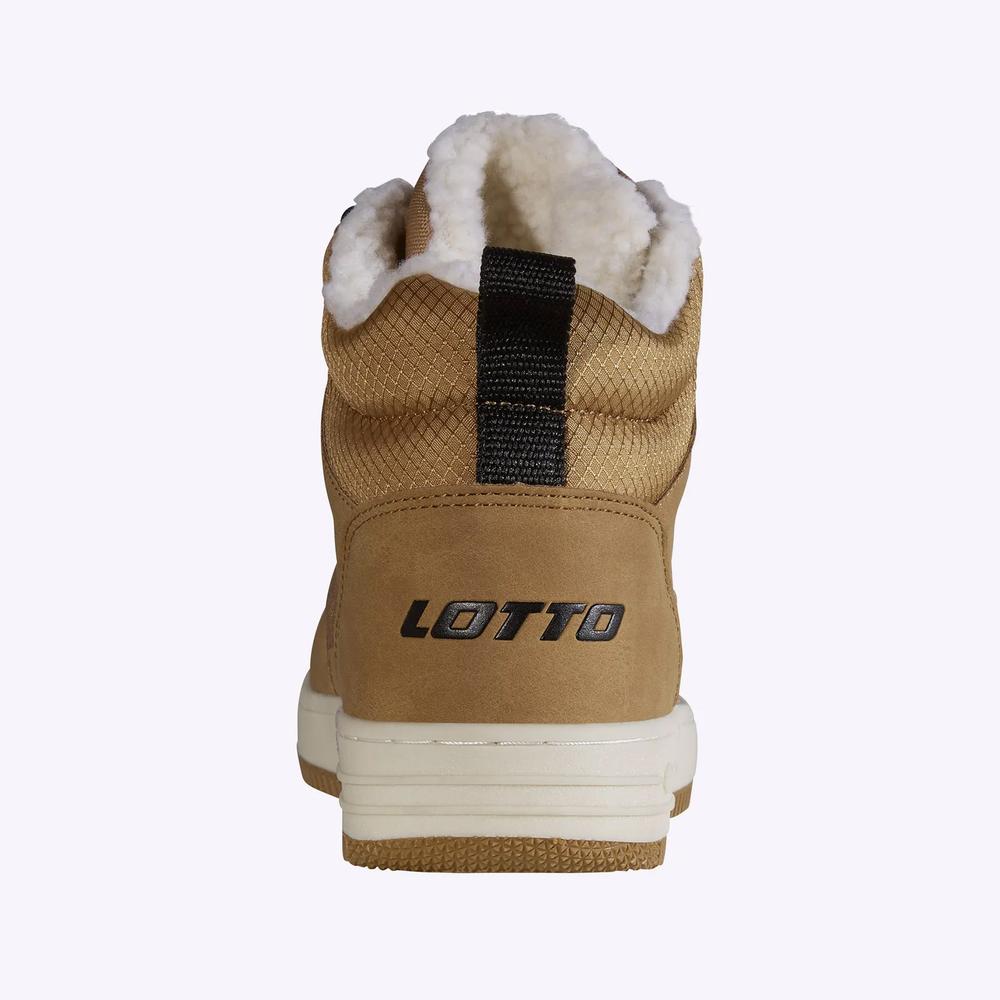 Buty unisex Lotto Prehna Fur 2400380U-7211 - brązowe
