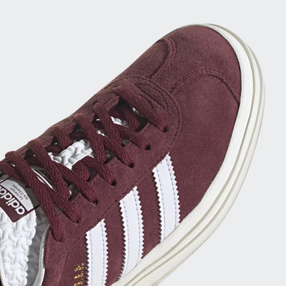 Buty adidas Originals Gazelle Bold HQ6892 - bordowe