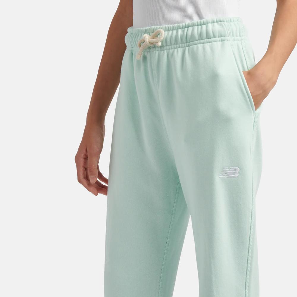 Spodnie dziecięce New Balance LAKG0058COJ - miętowe