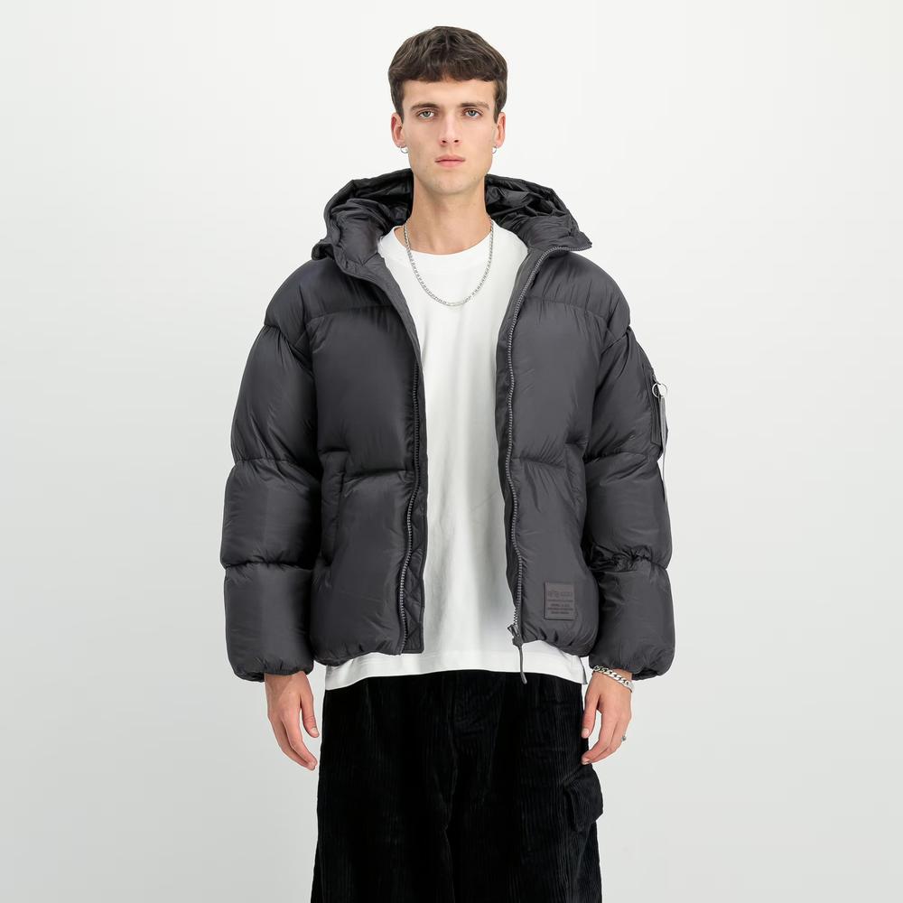 Kurtka Alpha Industries Cloud Puffer Bomber 148130684 - szara