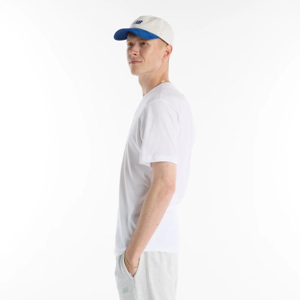 Koszulka męska New Balance MT61Y0XJWT - biała