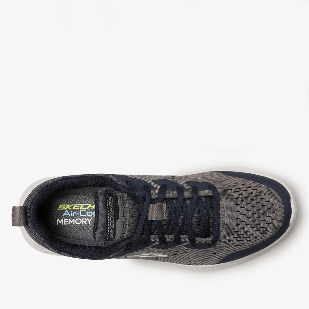 Buty męskie Skechers Dyna Air 52559NVCC - szare