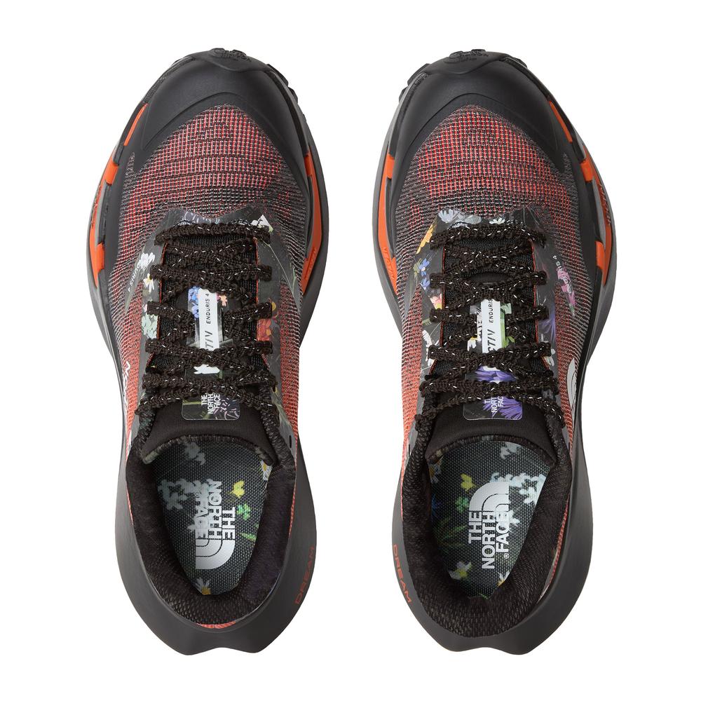 Buty damskie The North Face Vectiv Enduris IV Race 0A8DA3GHW1 - pomarańczowo-czarne