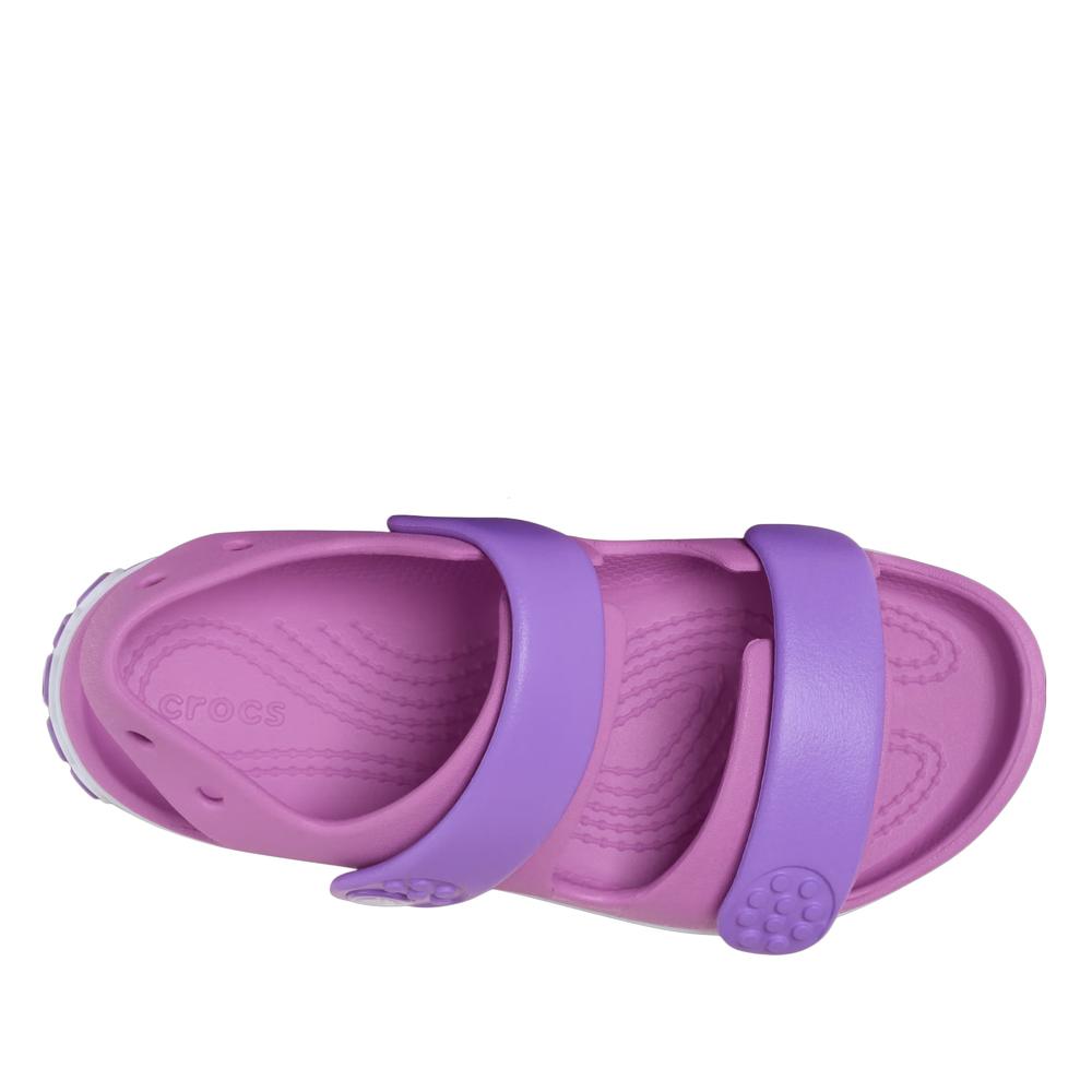 Sandały dziecięce Crocs Crocband Cruiser Sandal 209423-6WQ - różowe