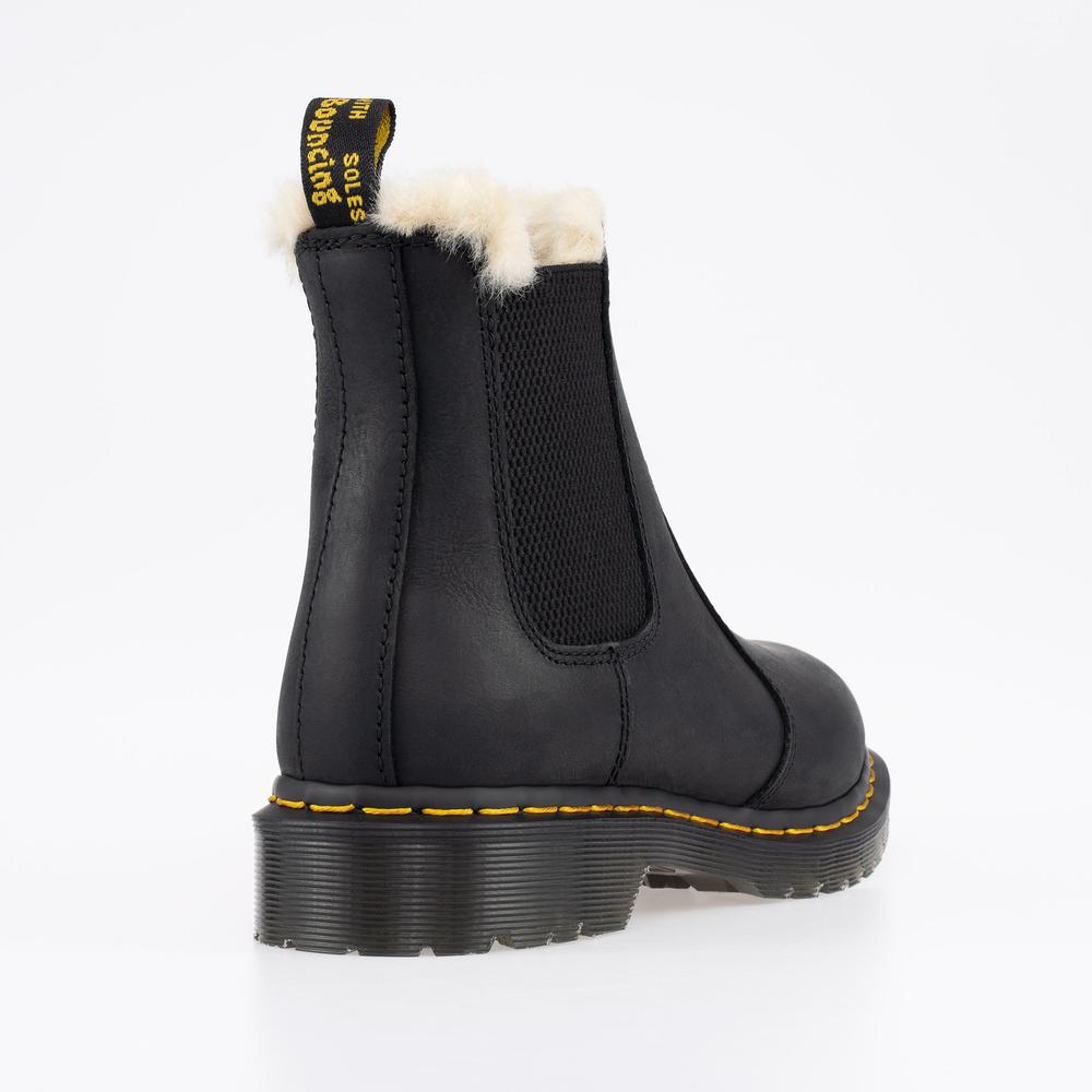 Buty Dr Martens Faux Fur Lined Chelsea 21045001 - czarne