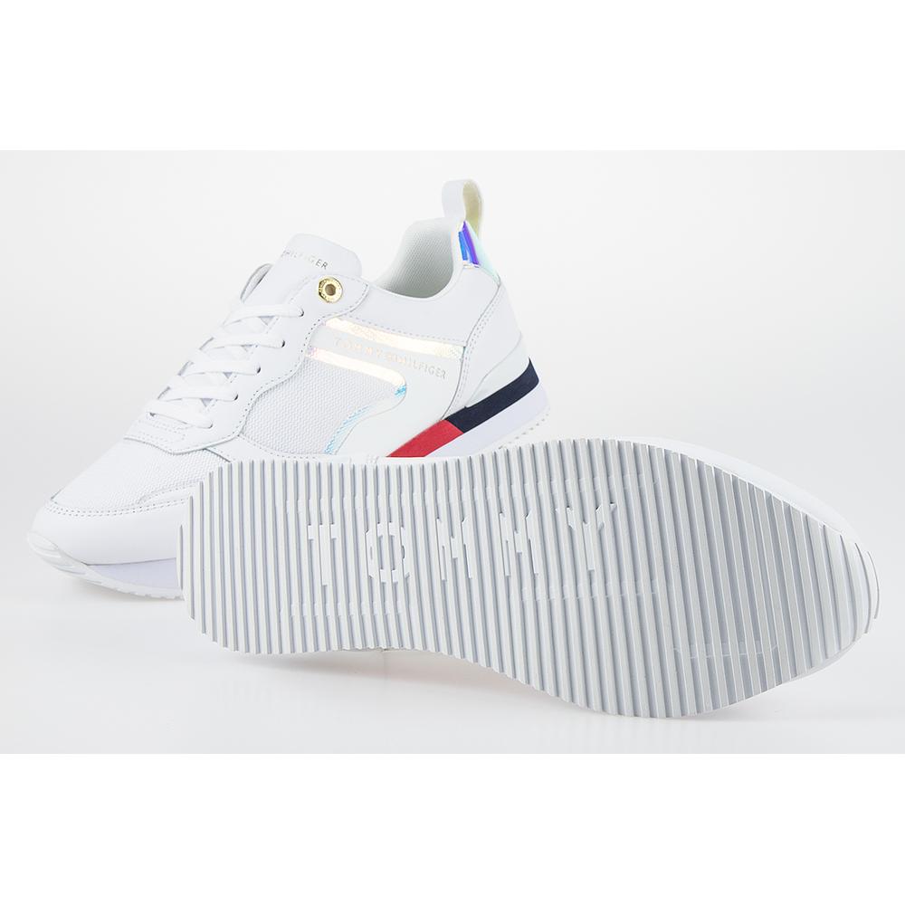 Tommy Hilfiger OrthoLite Leather Trainers > FW0FW05556-0GY