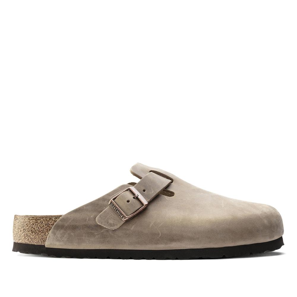 Klapki unisex Birkenstock Boston 1018147 - brązowe