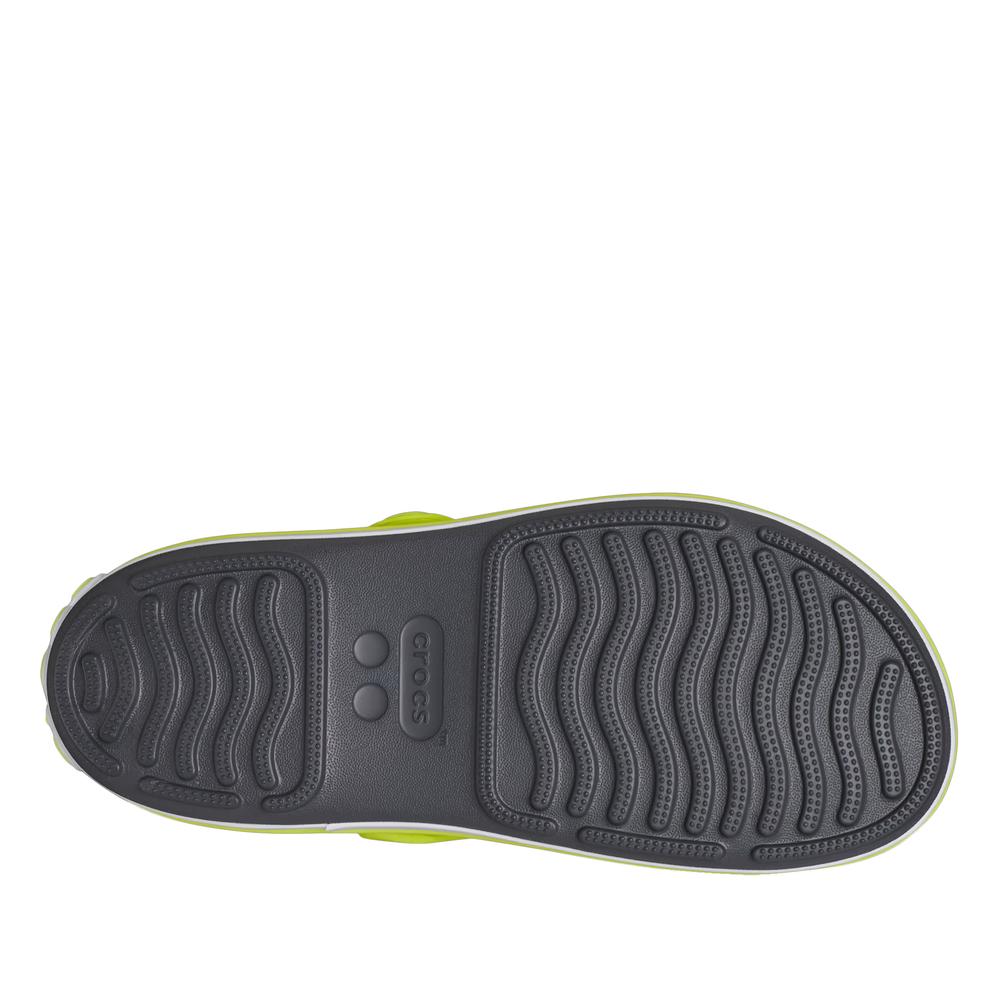 Sandały dziecięce Crocs Crocband Cruiser Sandal 209423-1NJ - szare