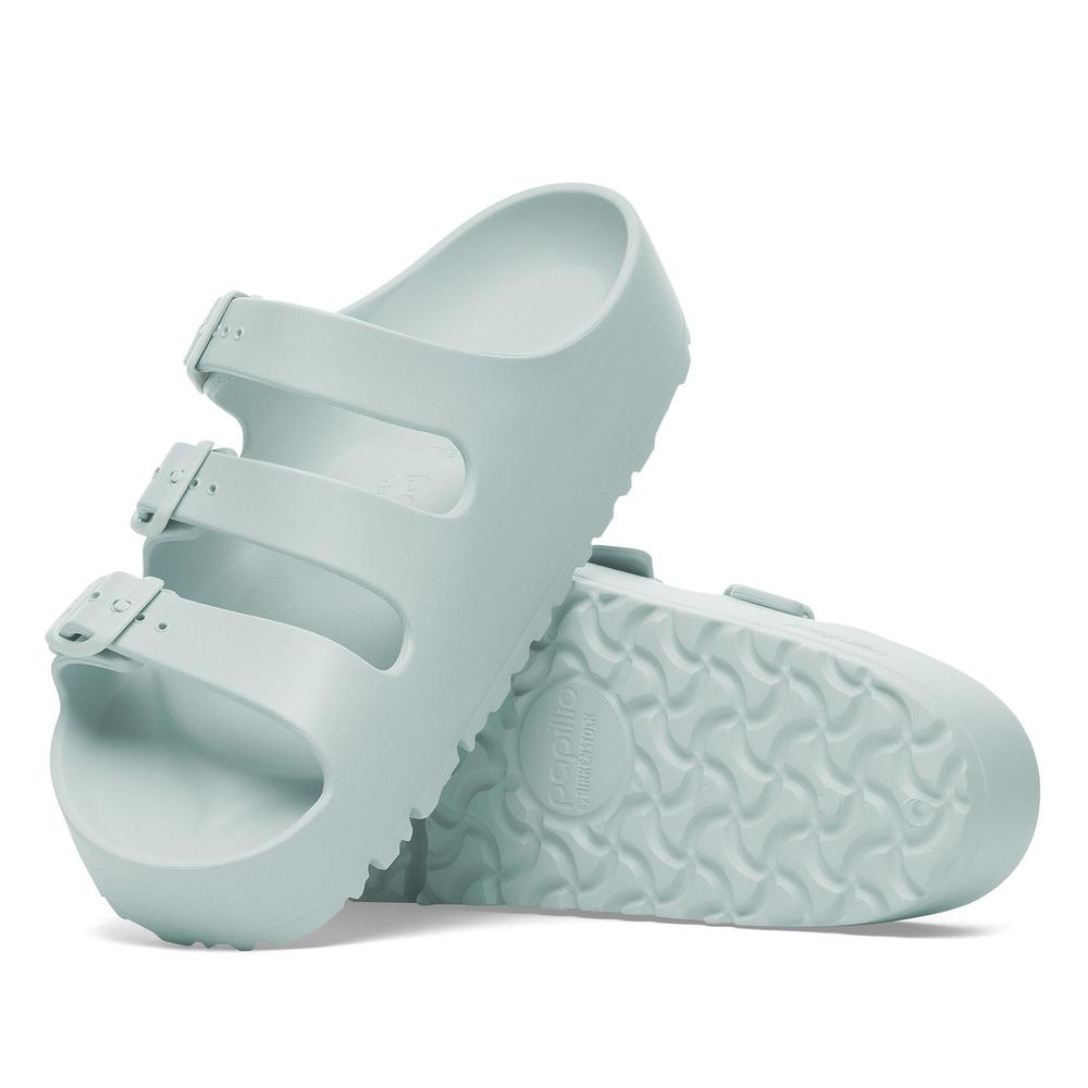 Klapki Birkenstock Florida Eva Flex Platform 1029736 - zielone