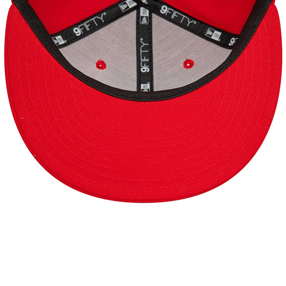 Czapka New Era 9Fifty Repreve Chicago Bulls 60435185 - czerwona