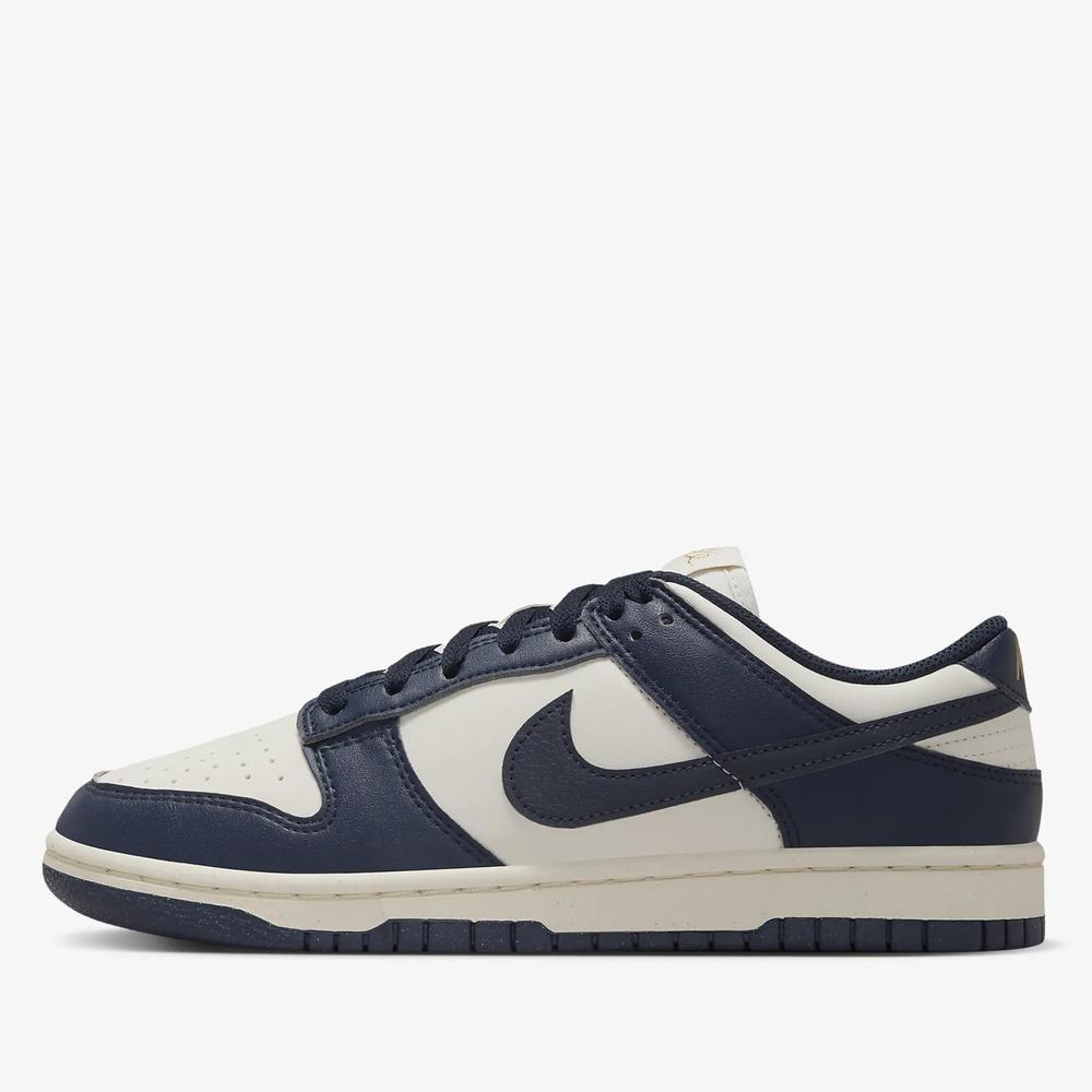 Buty Nike Dunk Low Next Nature FZ6770-001 - granatowo-białe