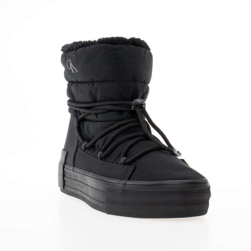 Buty Calvin Klein Jeans Bold Vulc Flatf Snow Boot YW0YW01181-0GT - czarne